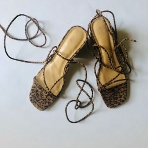 Urban Outfitters Lace Up Sandals